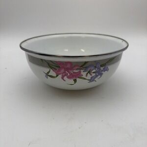 vintage GMI enamel-on-metal mixing bowl
